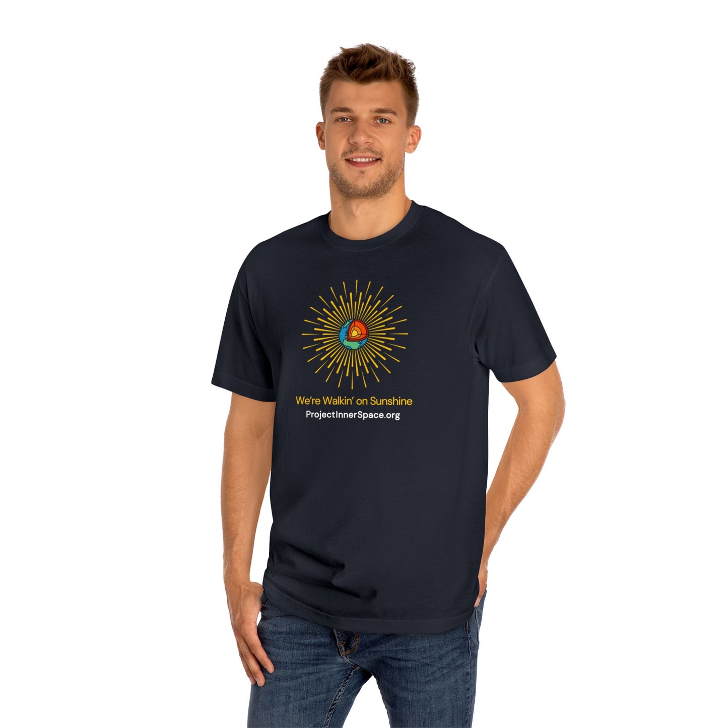 NEXT LEVEL Test - Walking On Sunshine - Men's T-Shirt