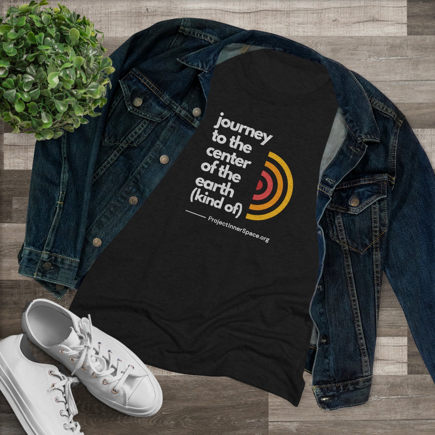 Journey To The Center Of The Earth - Women's T-Shirt