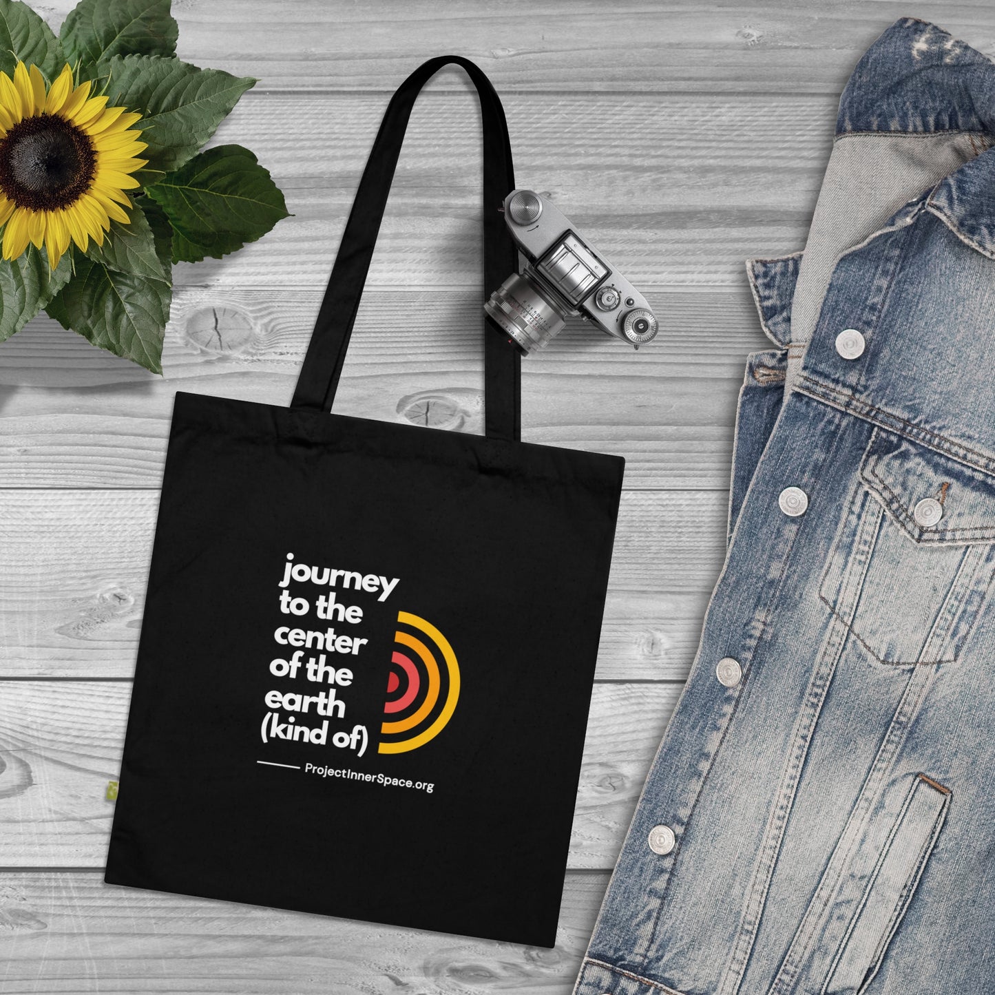 Journey To The Center Of The Earth - Tote Bag