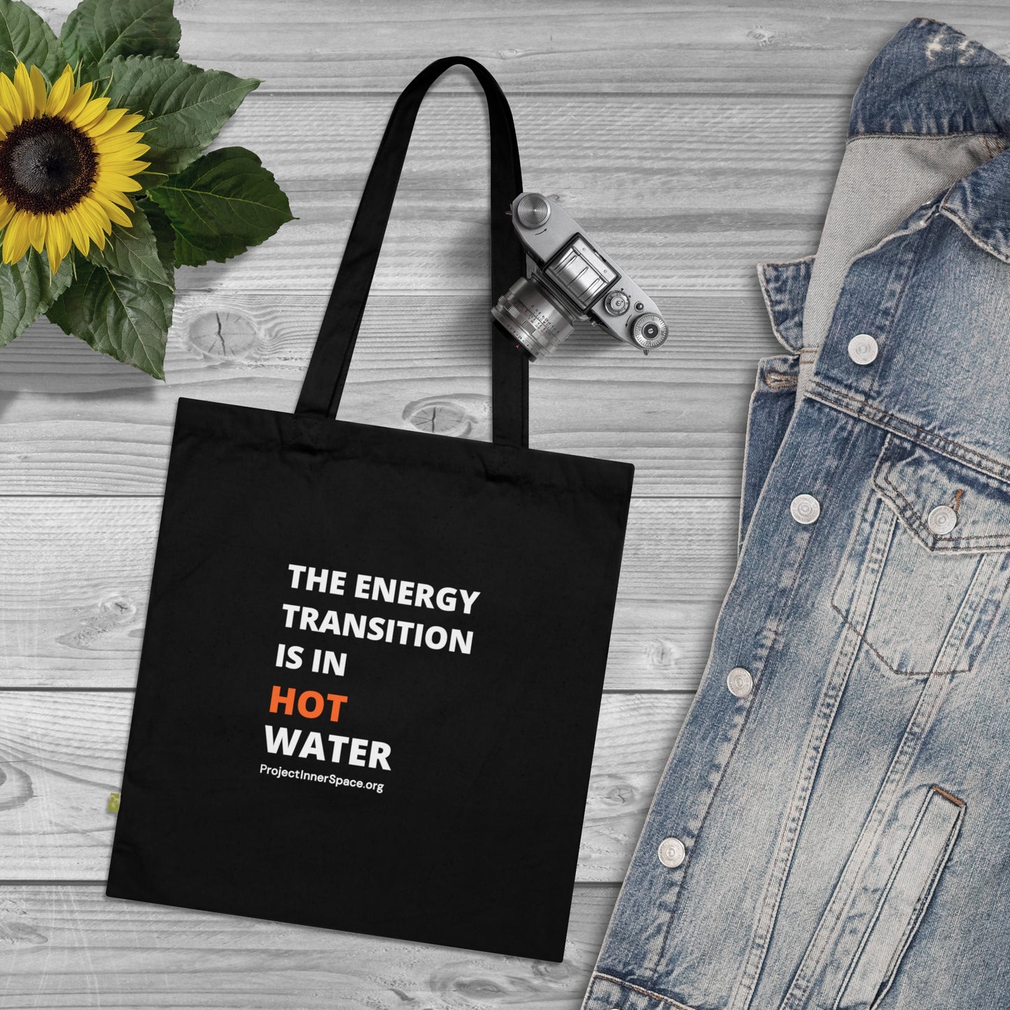 The Energy Transition Is In Hot Water - Tote Bag
