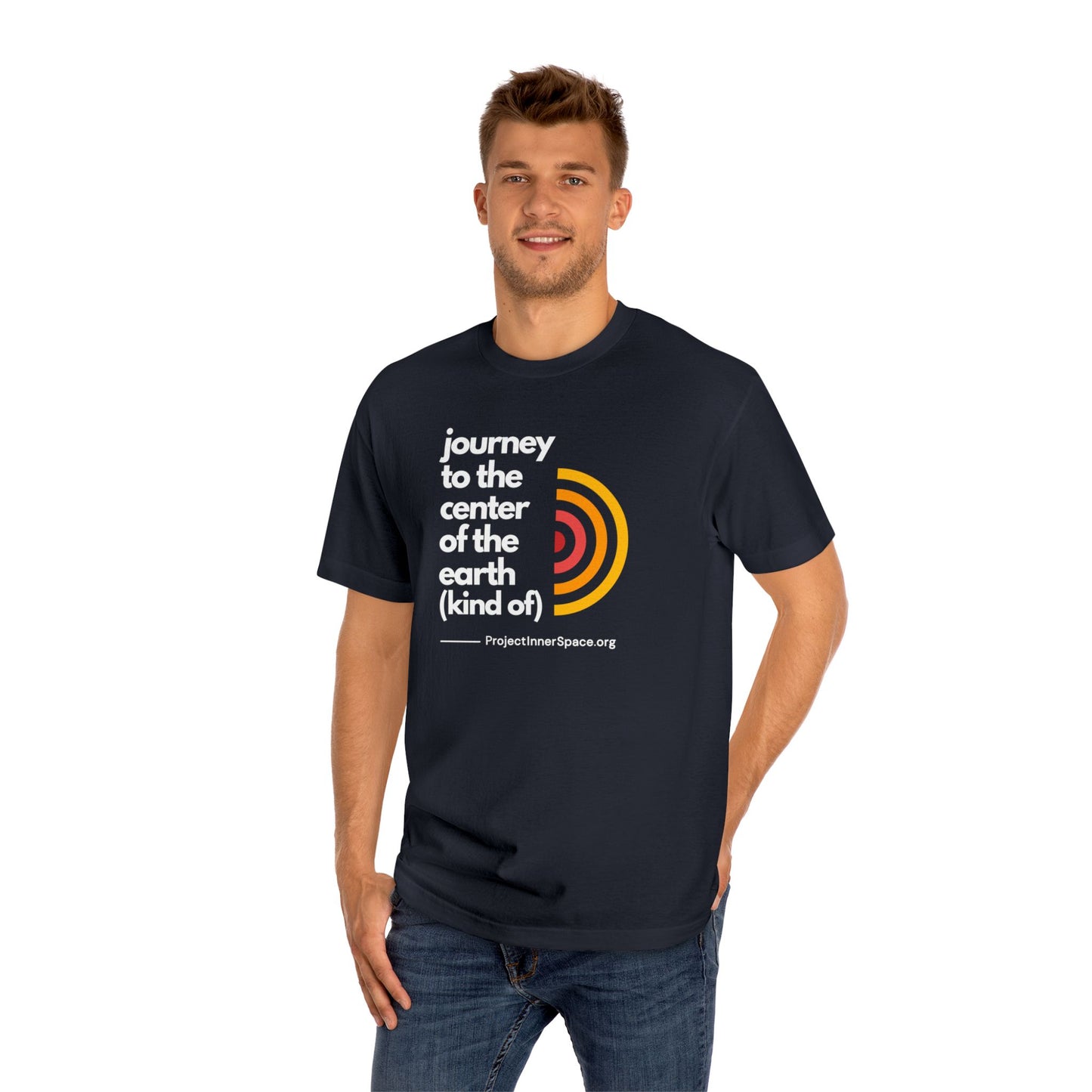 Journey To The Center Of The Earth - Men's T-Shirt