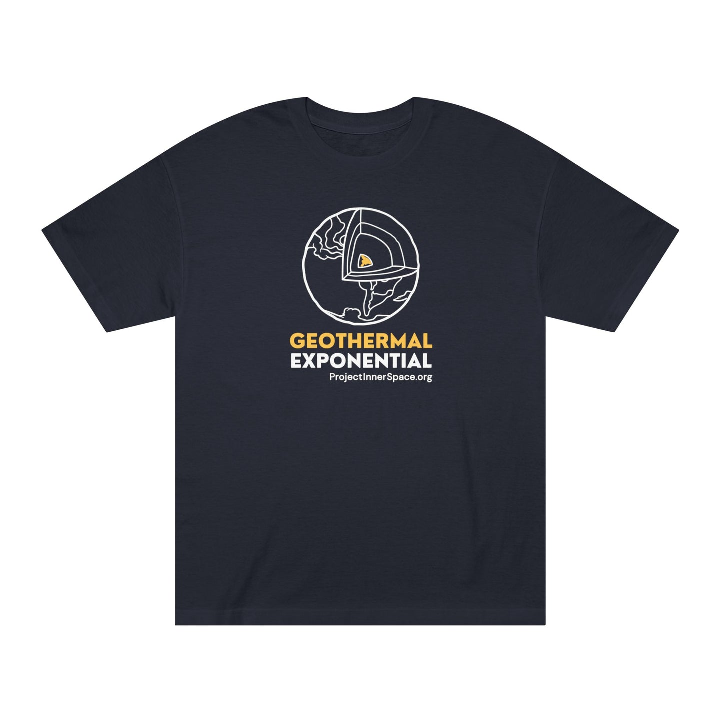 Geothermal Exponential - Men's T-Shirt