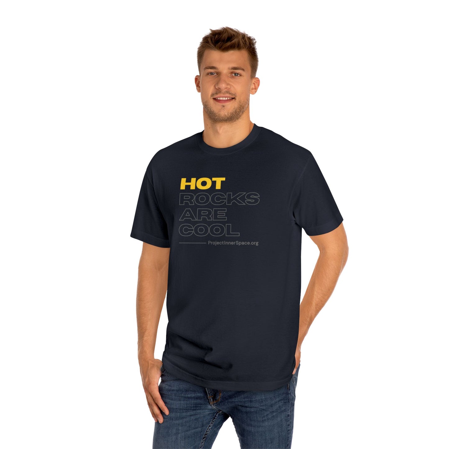 Hot Rocks Are Cool - Men's T-Shirt