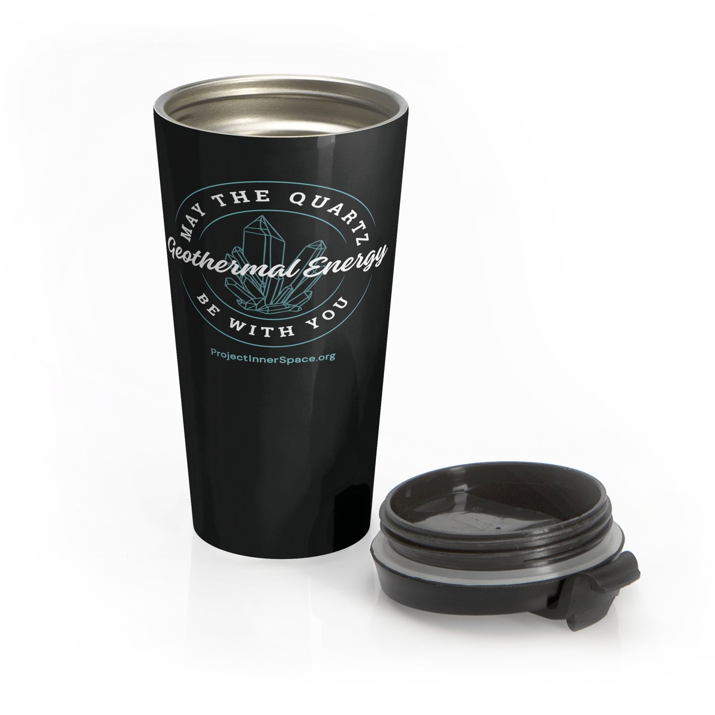 May The Quartz Be With You - Travel Mug