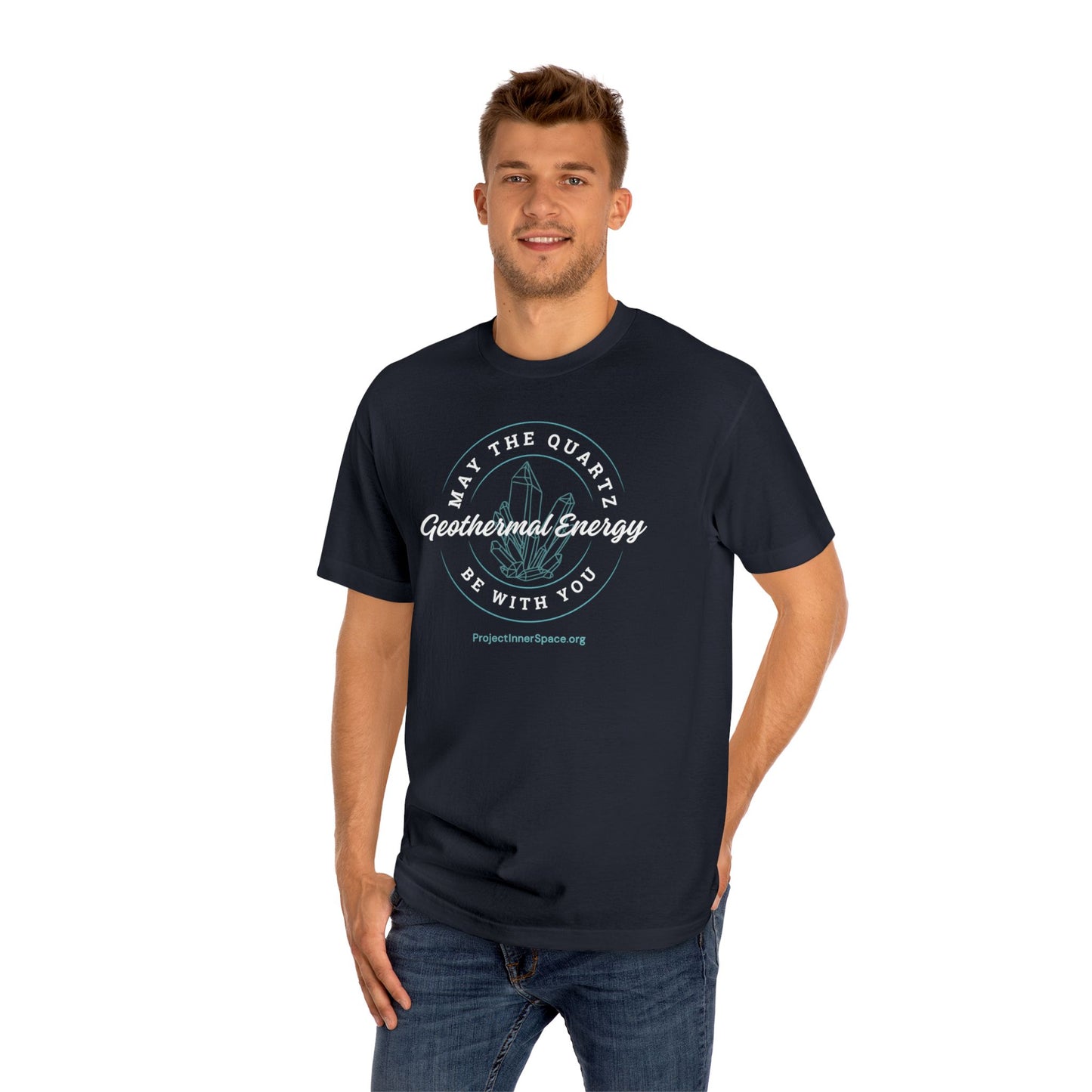 May The Quartz Be With You - Men's T-Shirt