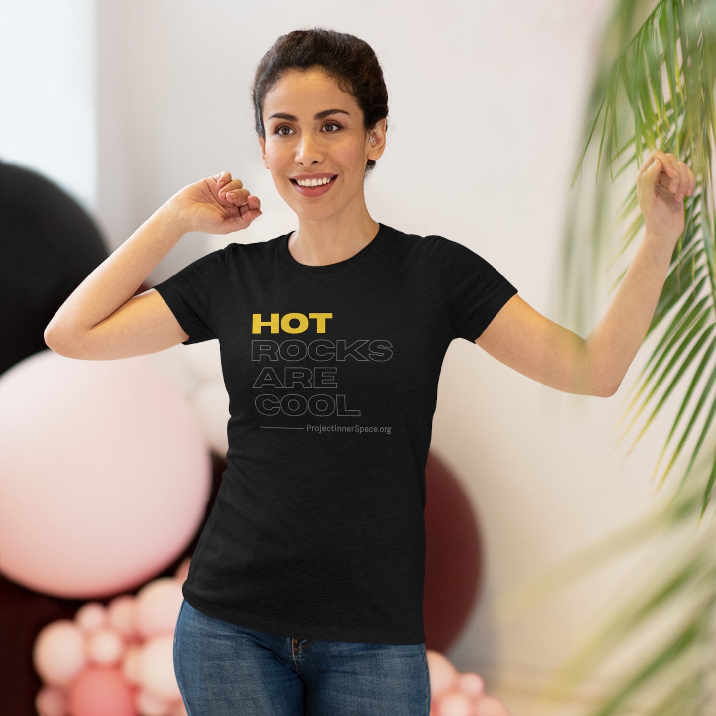 Hot Rocks Are Cool - Women's T-Shirt